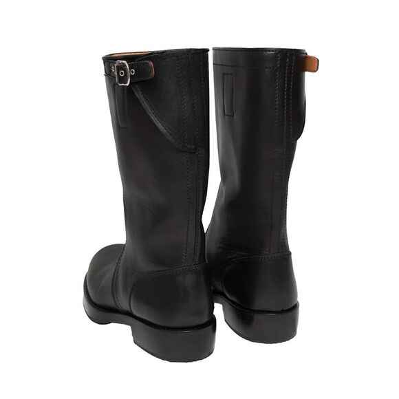 Dries Van Noten Men Stivali Biker In Pelle - Picture 3 of 3